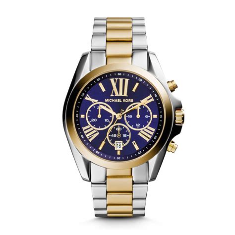 michael kors two tone bradshaw mk5976 waterproof|Michael Kors bradshaw watches.